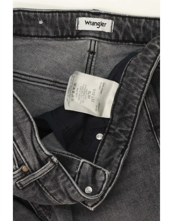 Wrangler Jean Slim Homme W32 L32 Gris Coton