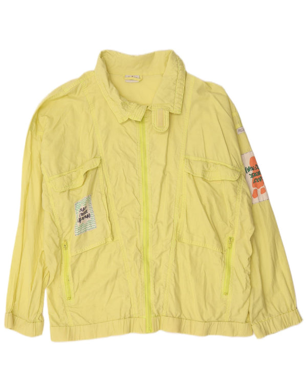 Proline Veste bomber surdimensionnée graphique pour homme UK 38 Jaune moyen
