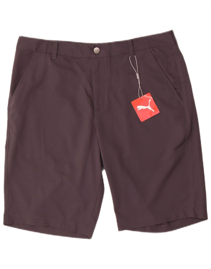 Shorts Chino pour hommes Puma W34 Large Gris Polyester