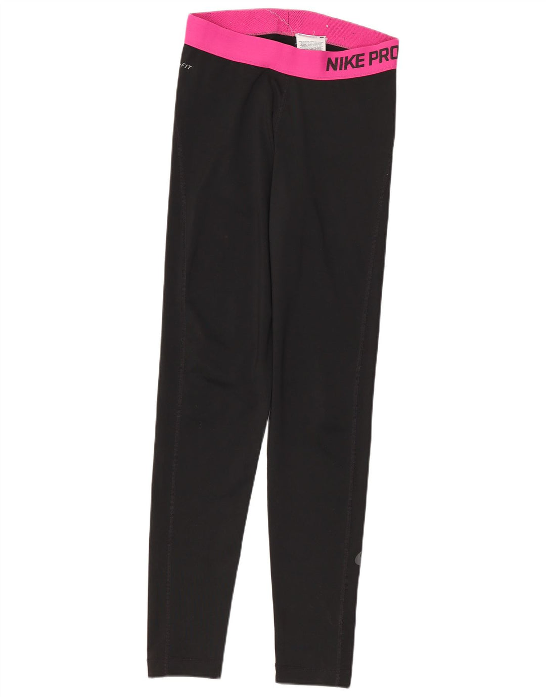 Nike Legging Dri Fit pour femme UK 8 Small Noir Colorblock Polyester