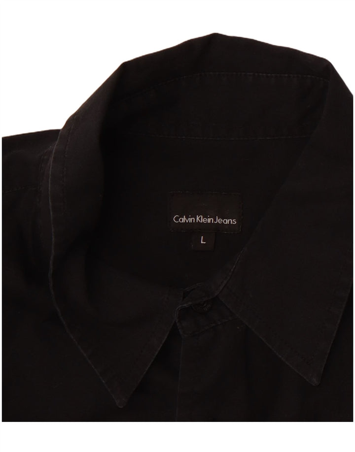 CALVIN KLEIN Chemise Homme Large Noir