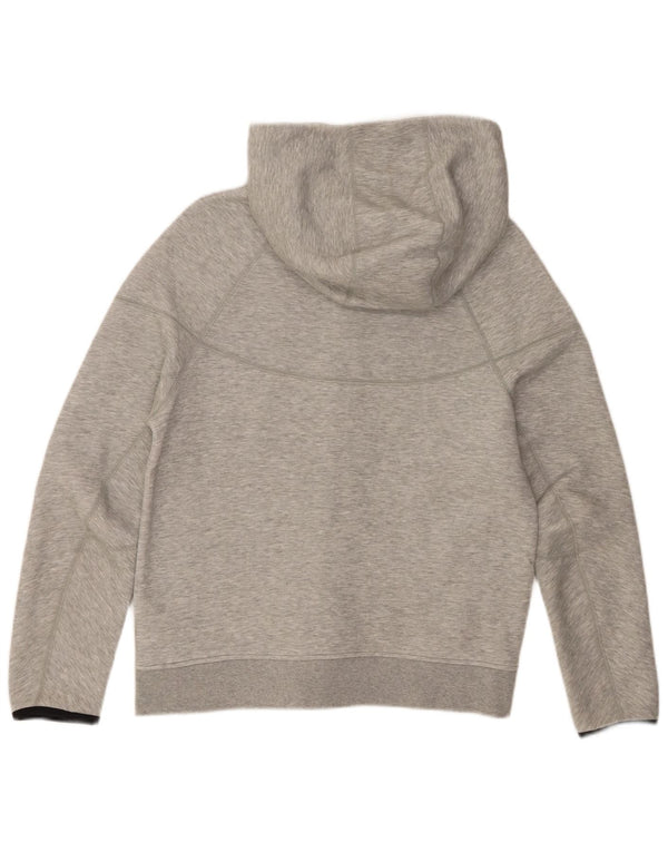 Nike Garçon Zip Sweat à capuche 13-14 ans XL Gris Moucheté Coton