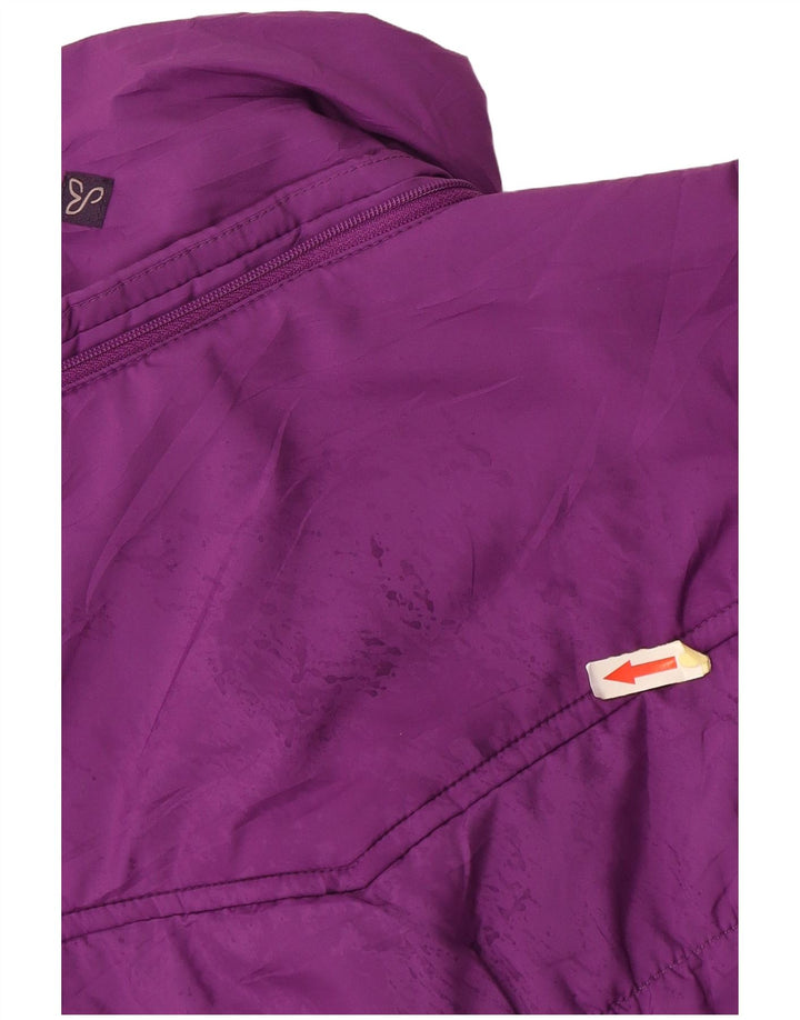 Prana Veste matelassée pour femme UK 16 Large Violet Polyester