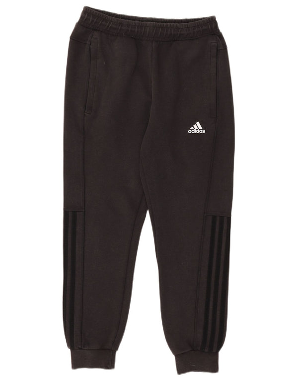 ADIDAS Pantalon de survêtement pour femme Joggers UK 10 Small Noir Coton