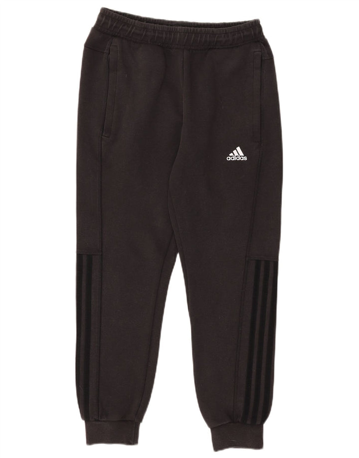 ADIDAS Pantalon de survêtement pour femme Joggers UK 10 Small Noir Coton