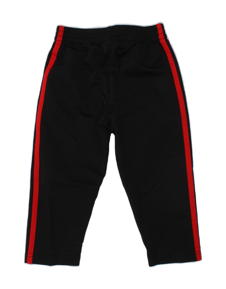 ADIDAS Baby Boys Tracksuit Trousers 18-24 Months Black Polyester Vintage Adidas and Second-Hand Adidas from Messina Hembry 