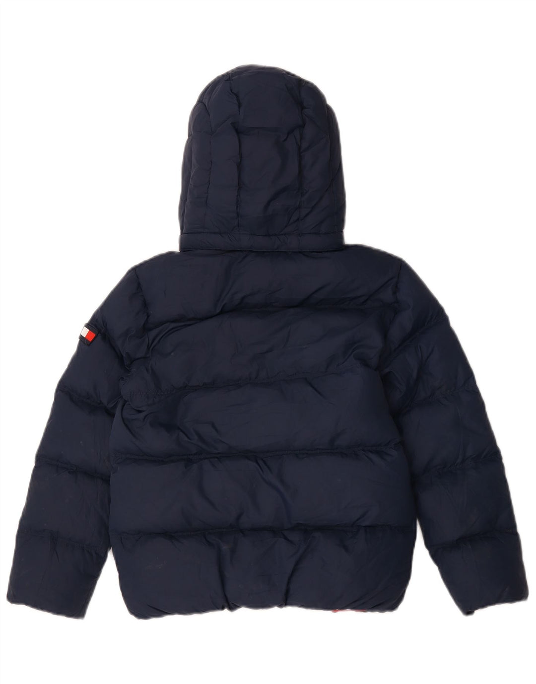 Tommy Hilfiger Veste matelassée à capuche garçon 9-10 ans Bleu marine Polyester