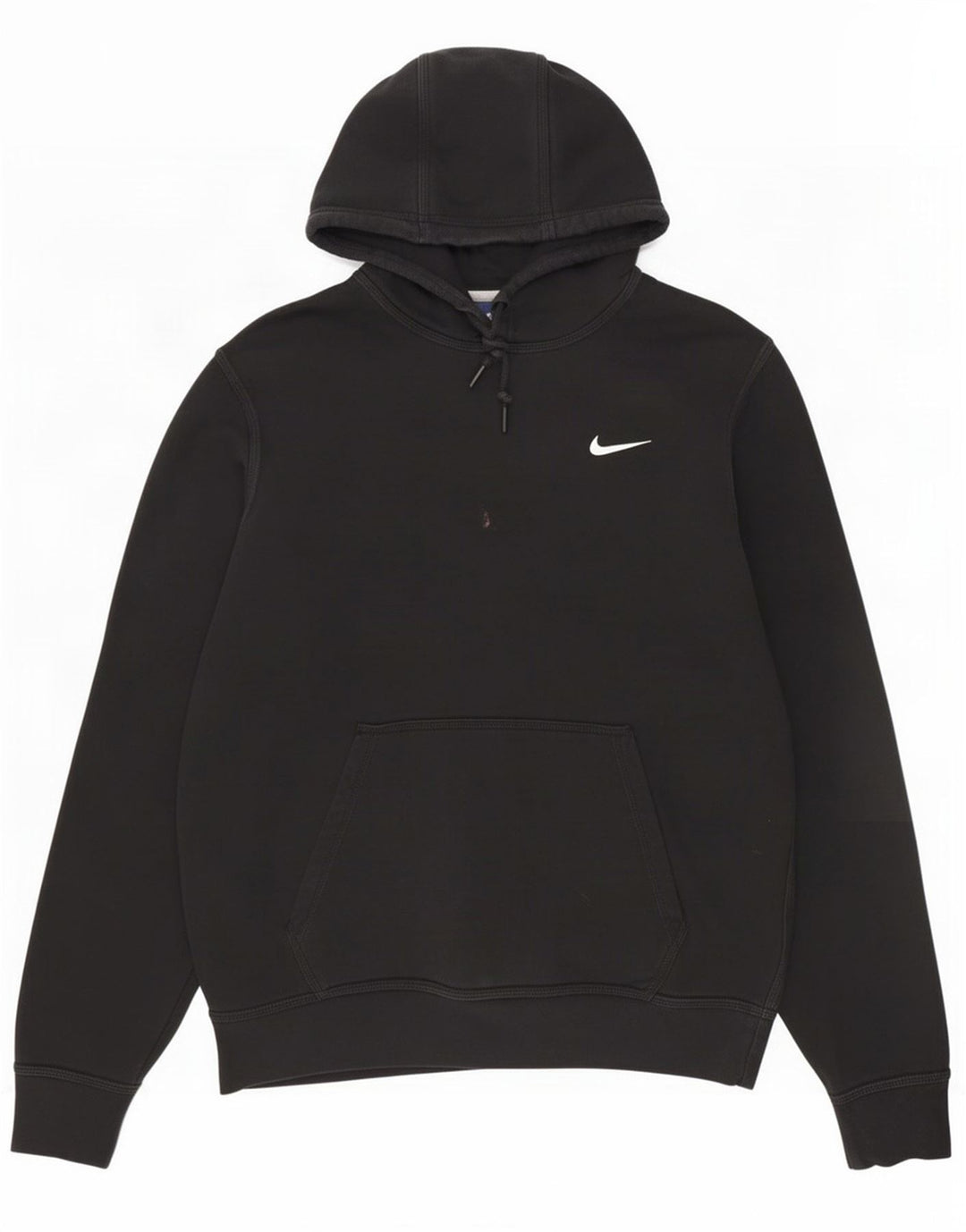 Nike Pull à capuche pour homme en coton noir moyen