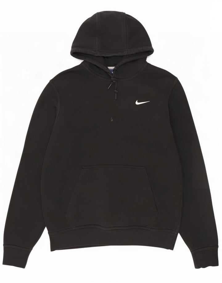 Nike Pull à capuche pour homme en coton noir moyen