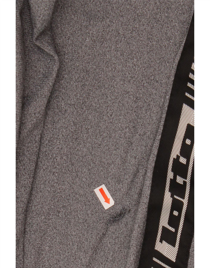 Lotto Pantalon de Survêtement Graphique Homme Gris Moyen Colourblock