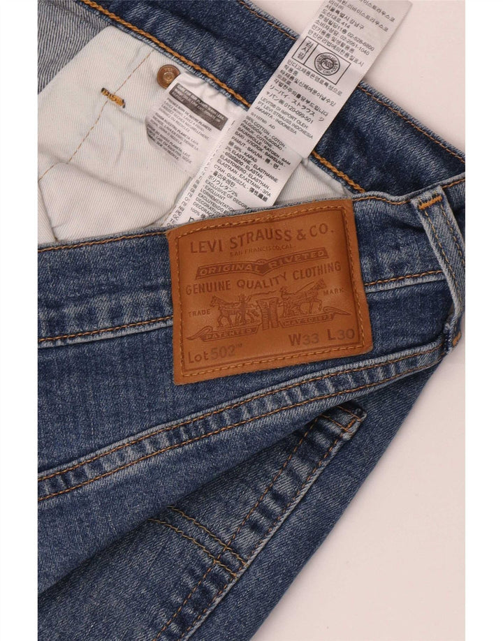 Levi's Jean 502 Tapered Homme Bleu Coton W33 L30