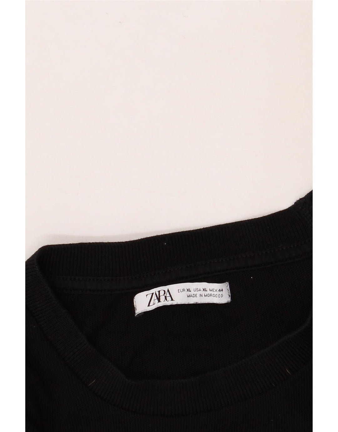 ZARA Homme T-Shirt Top XL Noir