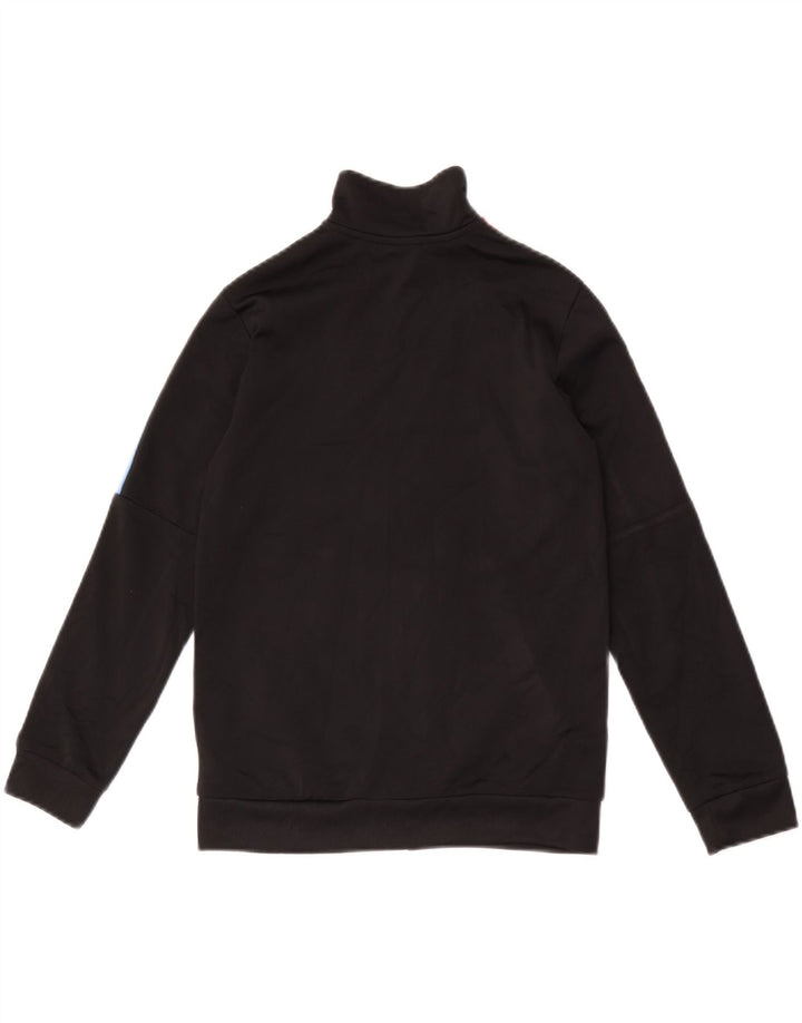 Adidas Veste de survêtement pour garçon 9-10 ans Noir Colourblock Polyester