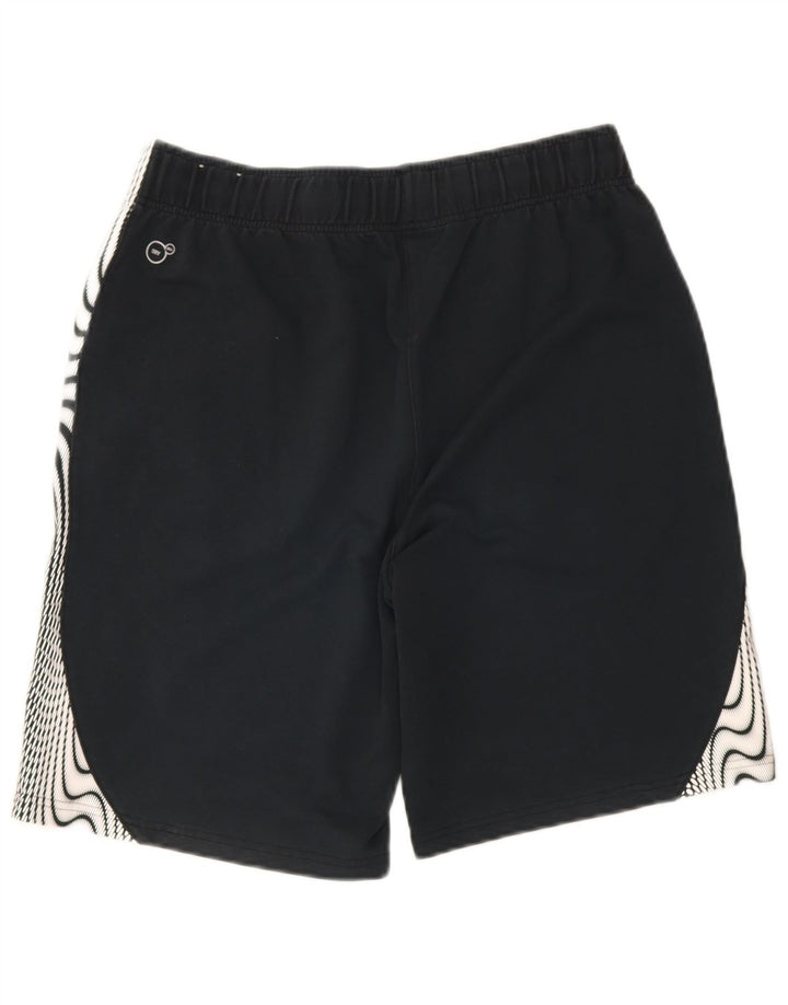 Puma Short de Sport Homme Large Noir Géométrique