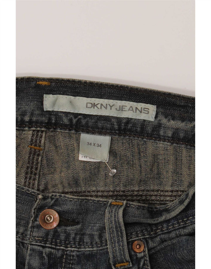 Dkny Jean droit homme W34 L34 bleu coton