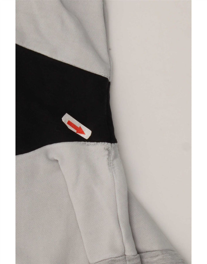 Fila Homme Graphic Sweatshirt Jumper Large Multicolore Colourblock Coton