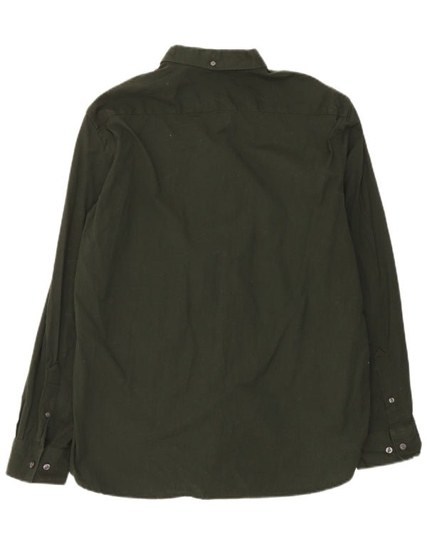 French Connection Chemise Homme XL Vert Coton