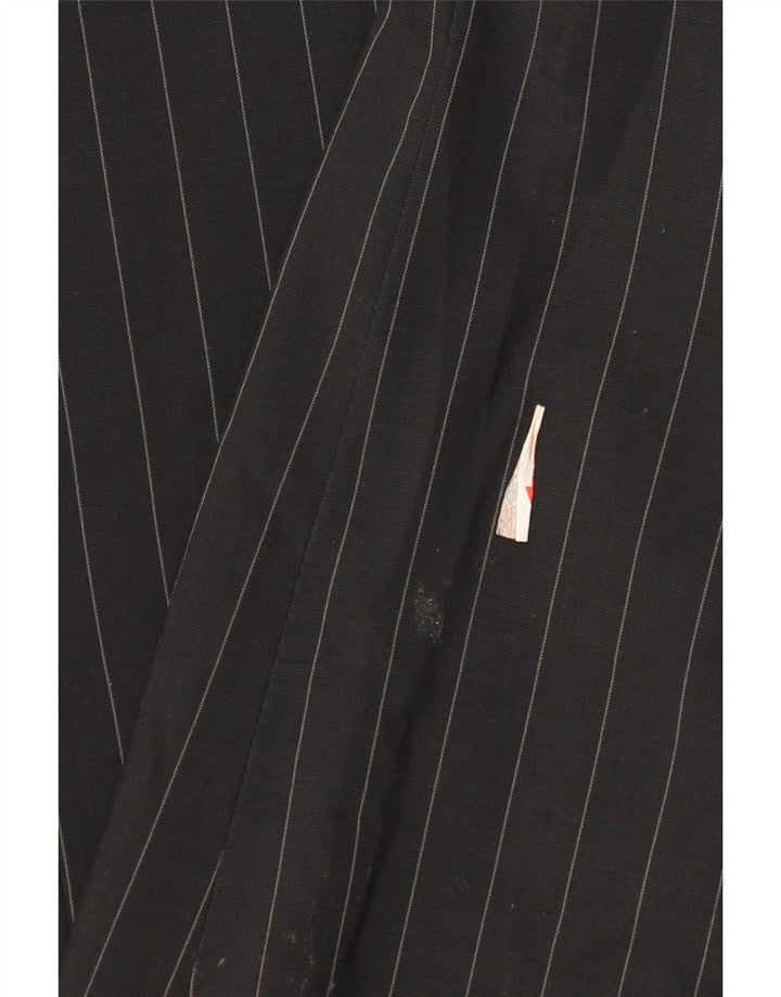 Armani Collezioni Veste blazer à 3 boutons pour homme IT 52 à fines rayures noires
