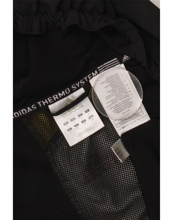 Adidas Veste de survêtement à capuche pour homme Noir moyen Polyester colour block