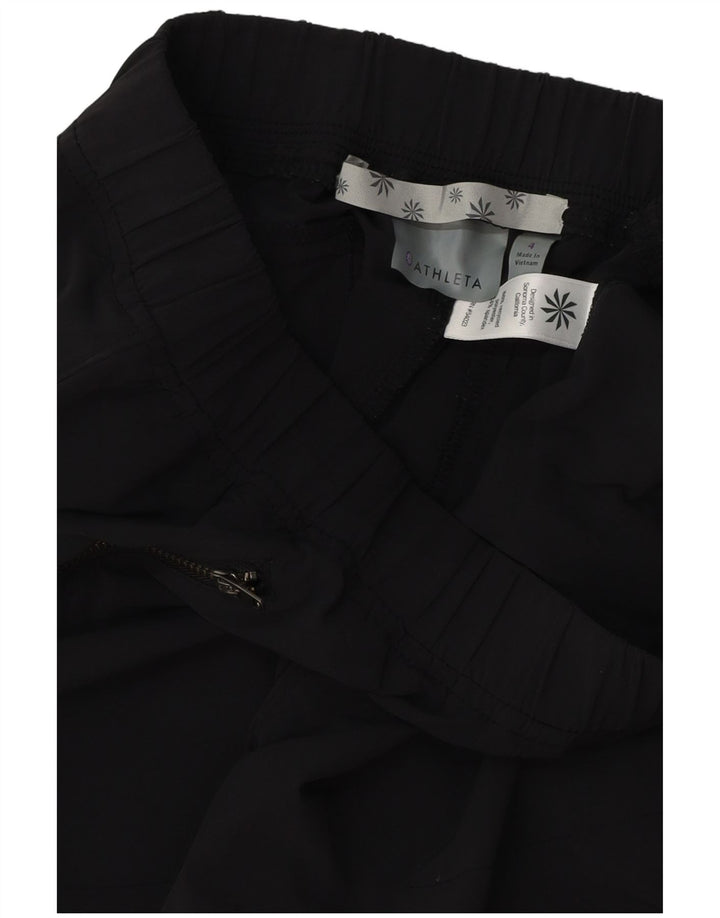 ATHLETA Pantalon décontracté slim pour femme US 4 Small W28 L28 Noir Polyester