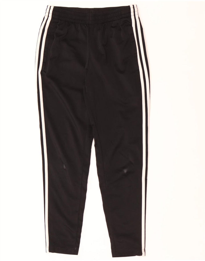 Adidas Pantalon de survêtement pour femme UK 8/10 Small Noir Polyester