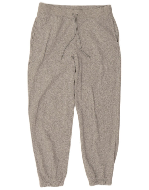 Marks & Spencer Womens Tracksuit Trousers Joggers UK 16 Large Grey Cotton