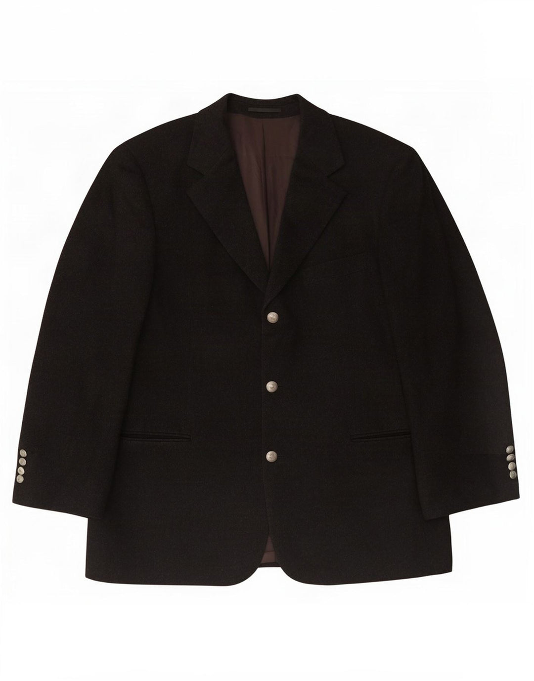 Hugo Boss Veste blazer à 3 boutons pour homme EU 52 XL Gris laine vierge