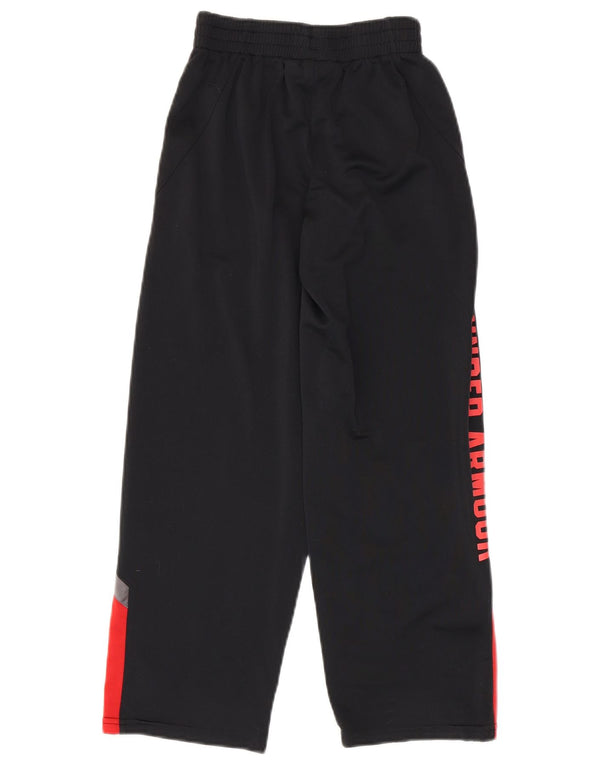 Under Armour Pantalon de survêtement pour garçon 7-8 ans Small Noir Colourblock
