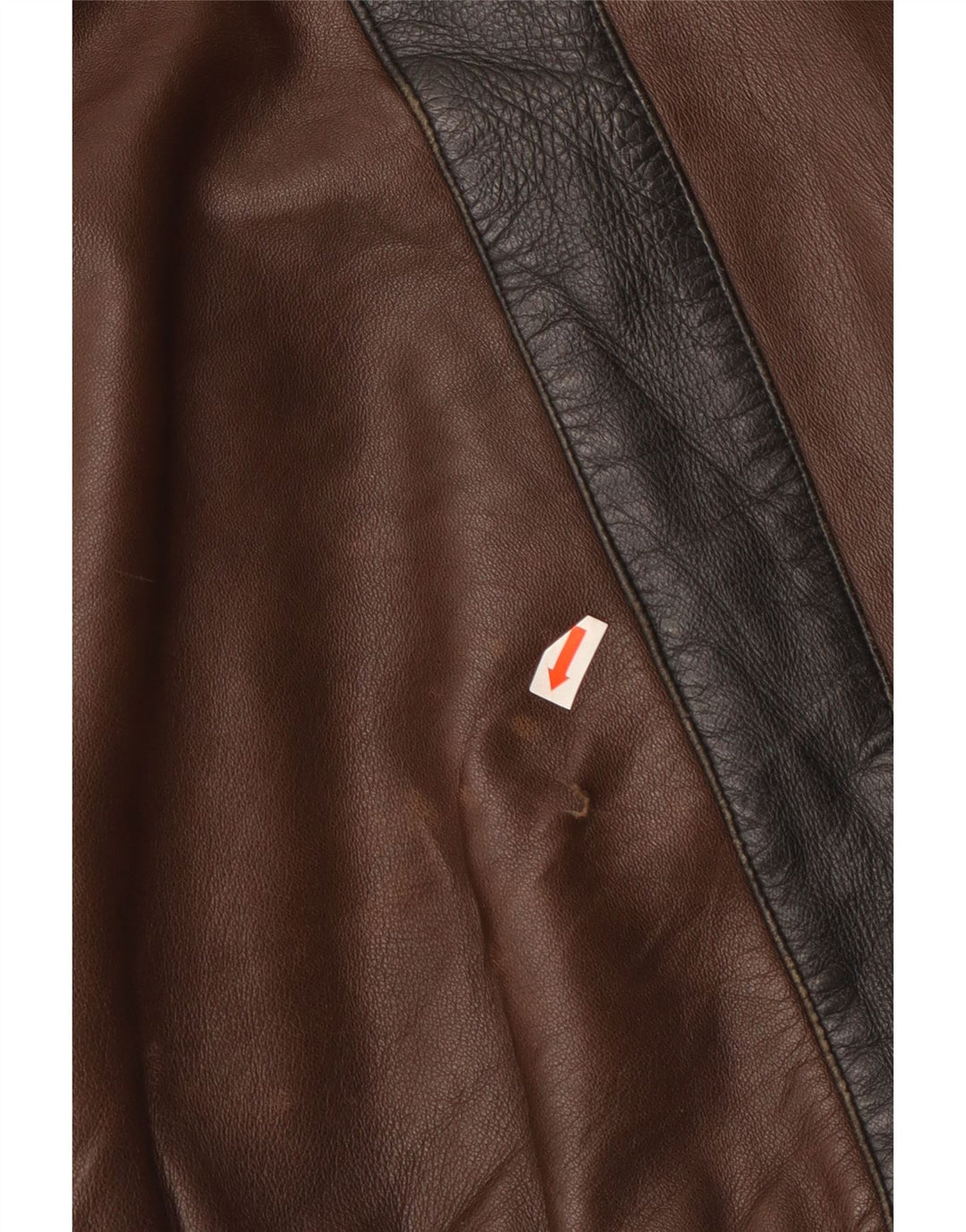 Veste en cuir homme vintage IT 52 XL Cuir marron