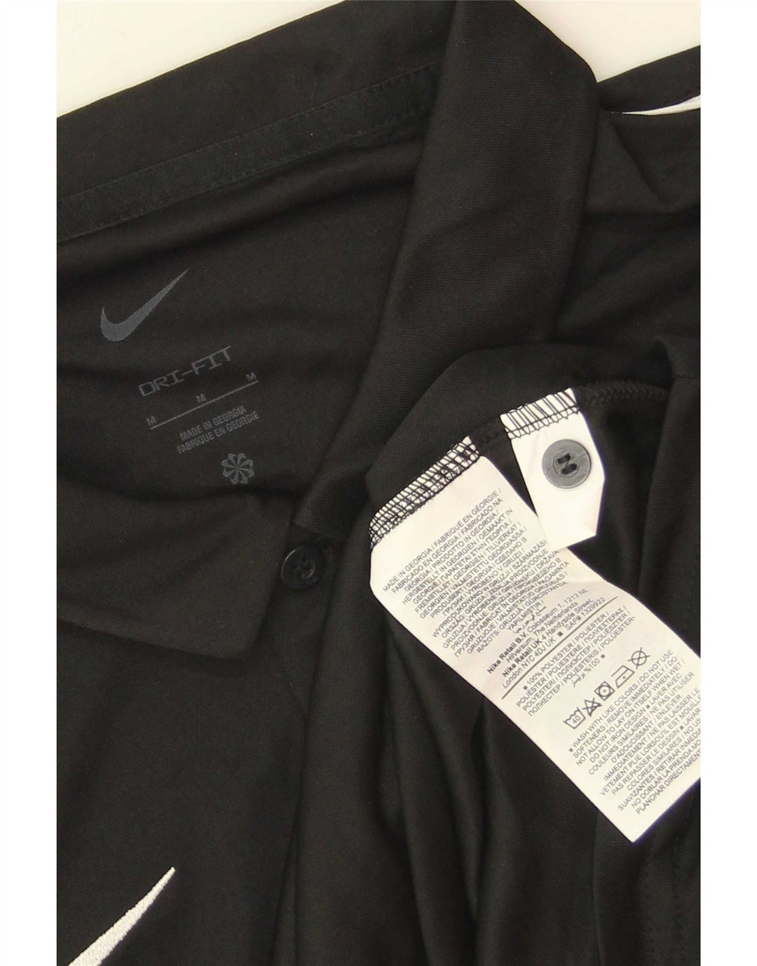 Nike Polo Dri Fit Homme Noir Moyen Polyester