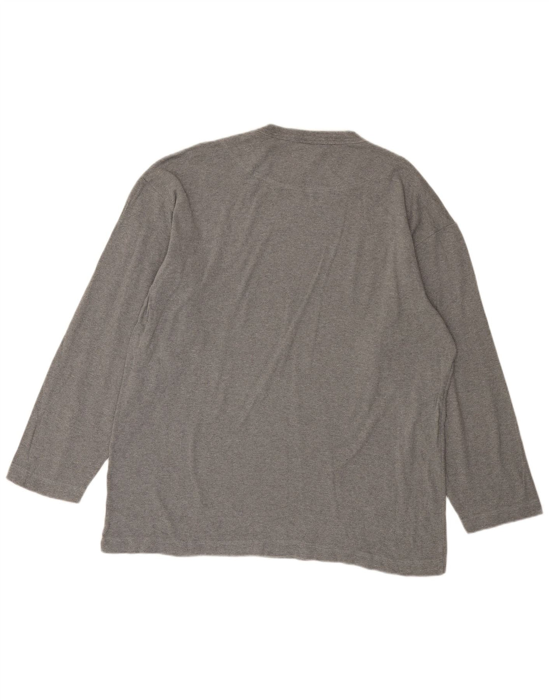 Fila Homme Haut Manches Longues XL Gris Moucheté Coton