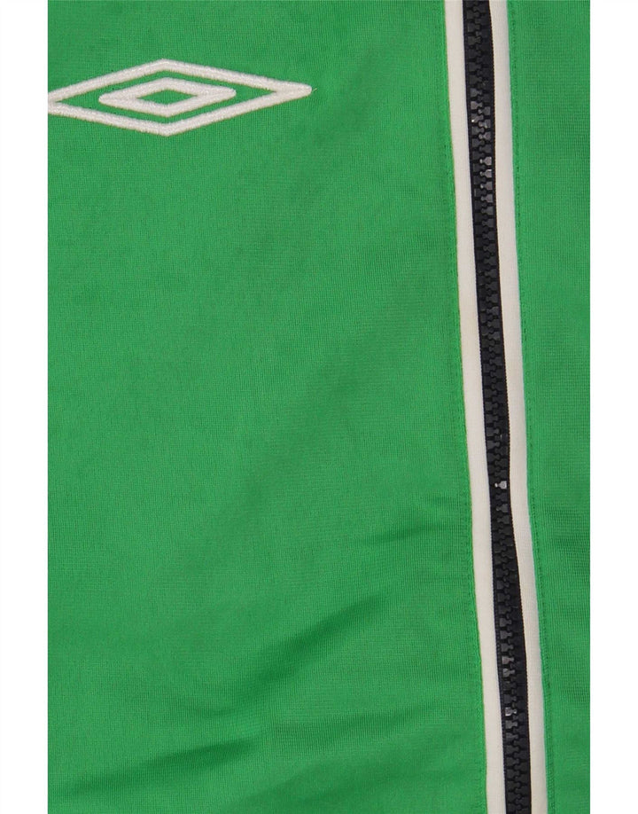 Umbro Veste de Survêtement Graphique Homme Vert Moyen Colorblock Polyester