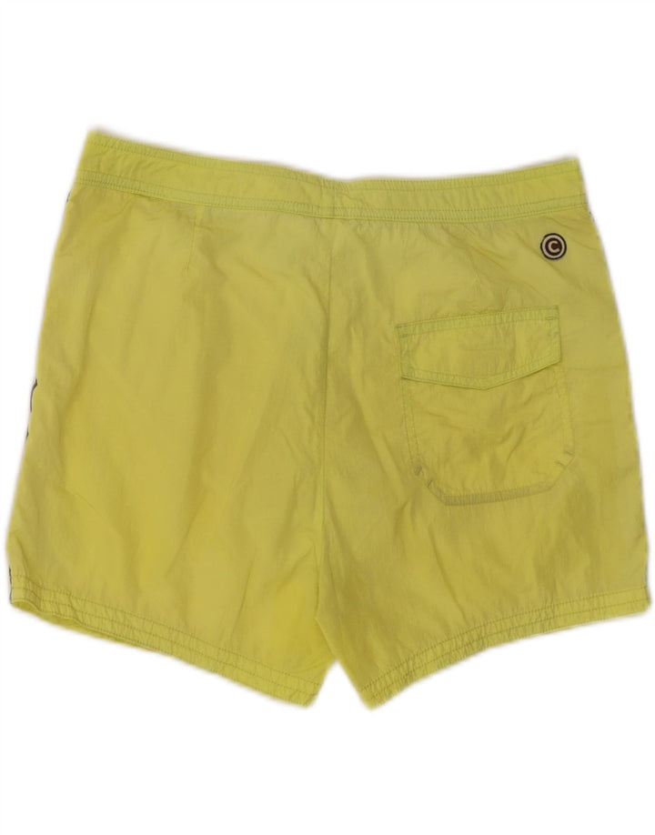 Colmar Short de Bain IT 48 Medium Jaune Polyamide Homme