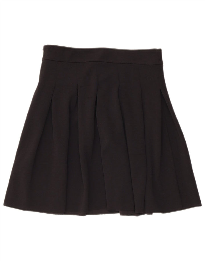 Tommy Hilfiger Femme Mini Jupe Plissée Medium W28 Noir Polyester