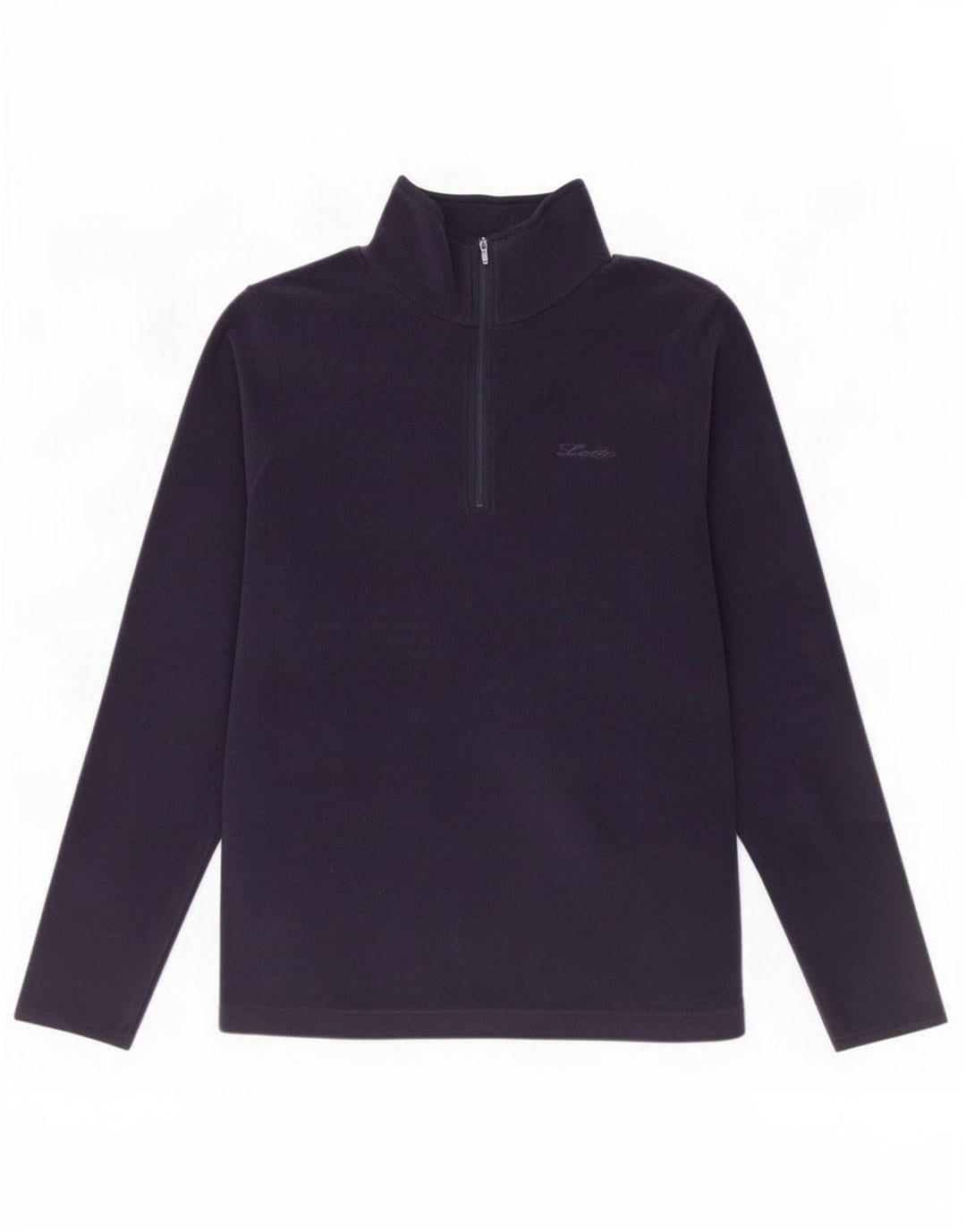 Lotto Pull polaire à col zippé pour homme Petit bleu marine Polyester