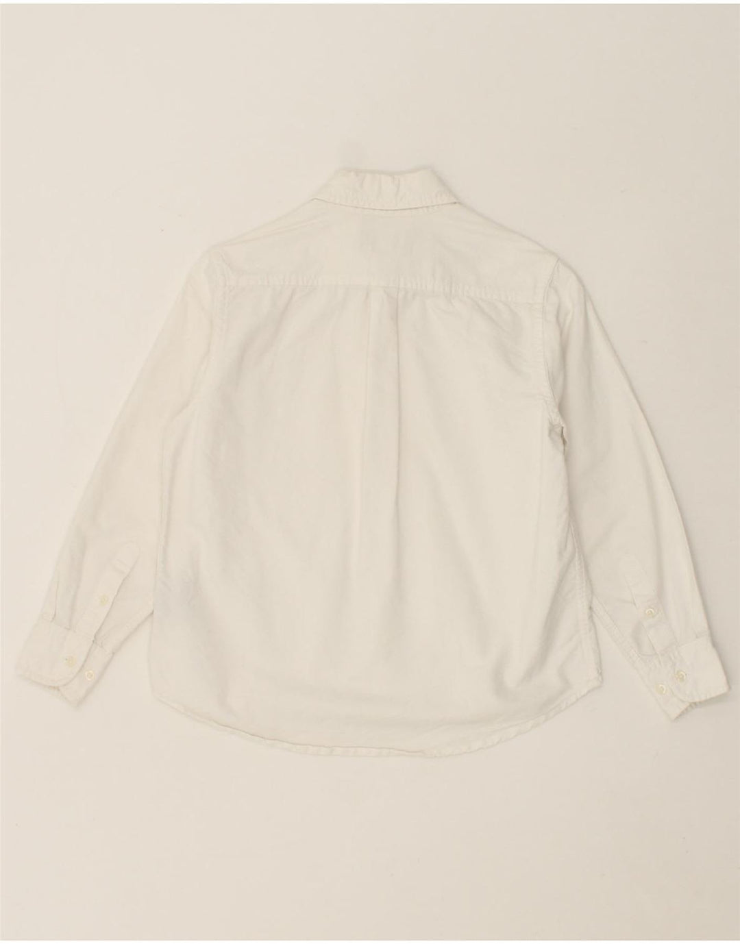 KAPPA Boys Shirt 7-8 Years Medium White Cotton Vintage Kappa and Second-Hand Kappa from Messina Hembry 