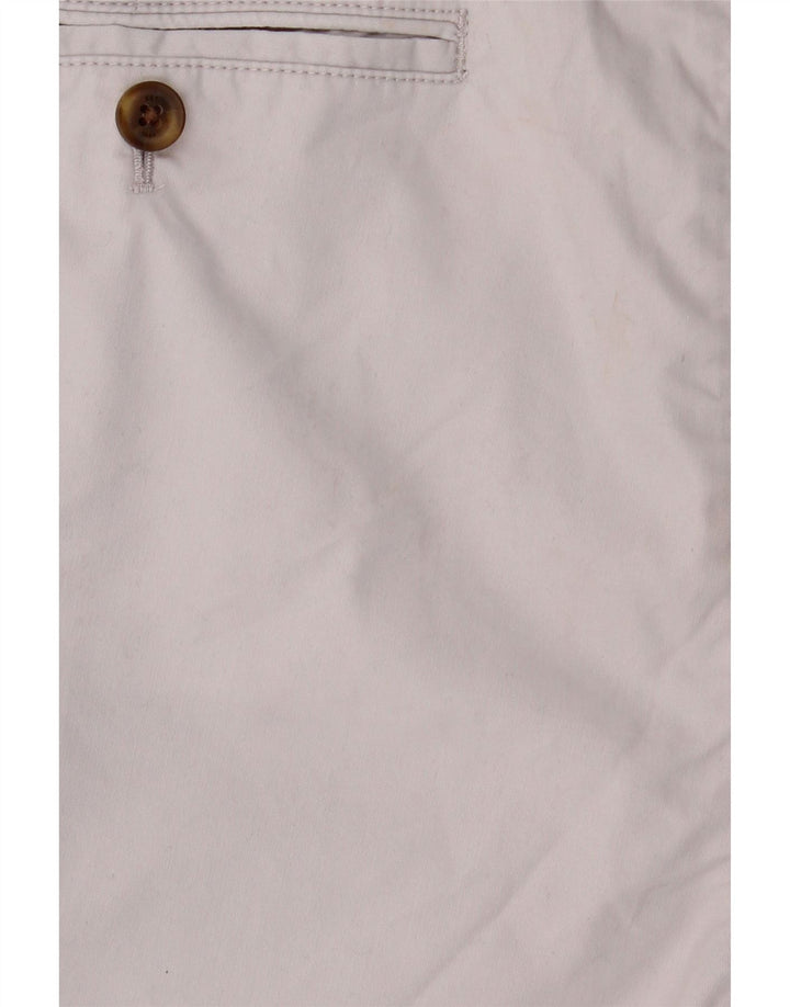Marks & Spencer Short Chino Homme W36 Grand Gris Coton
