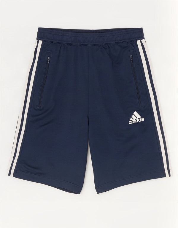 Adidas Short de sport pour homme Petit bleu marine Polyester