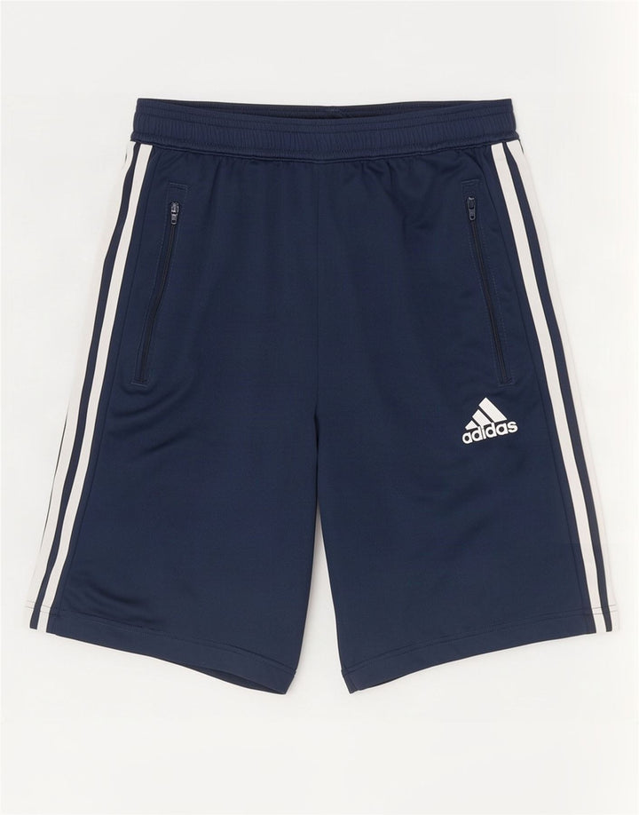 Adidas Short de sport pour homme Petit bleu marine Polyester