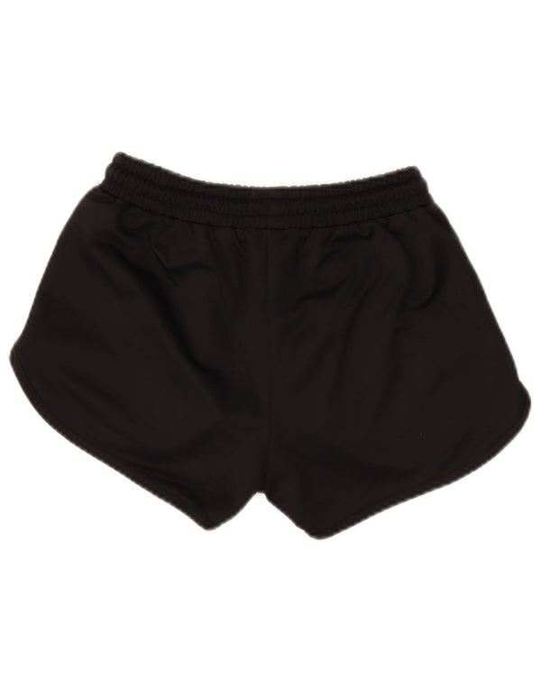 Ellesse Short de sport graphique pour femme UK 8 Small Noir