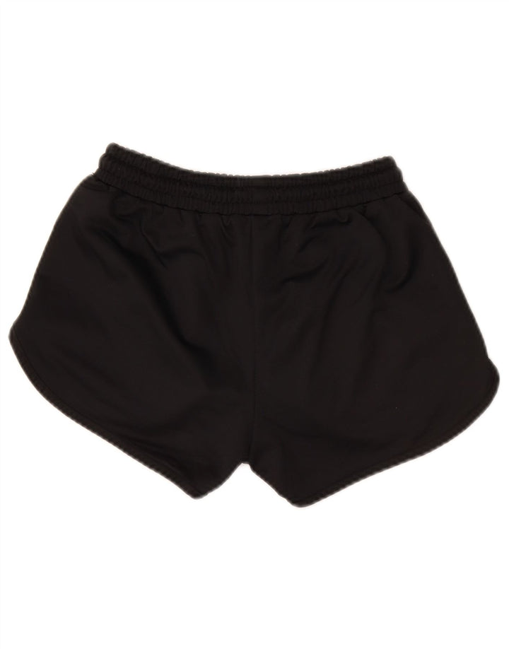 Ellesse Short de sport graphique pour femme UK 8 Small Noir