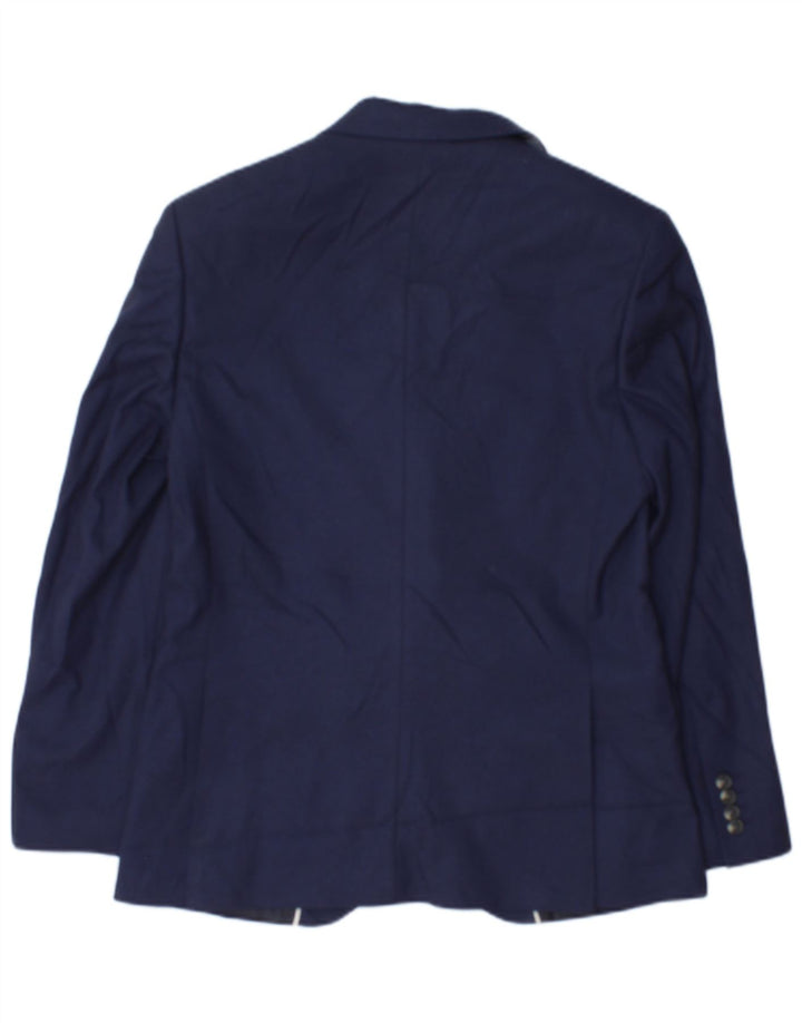 Marks & Spencer Veste blazer à 2 boutons pour homme UK 38/40 Bleu marine moyen