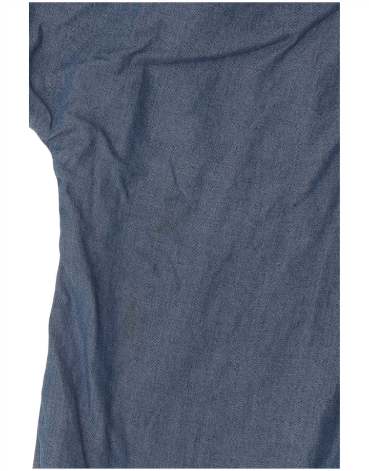 Mountain Warehouse Chemise surdimensionnée à manches courtes pour femme UK 10 Petit Bleu