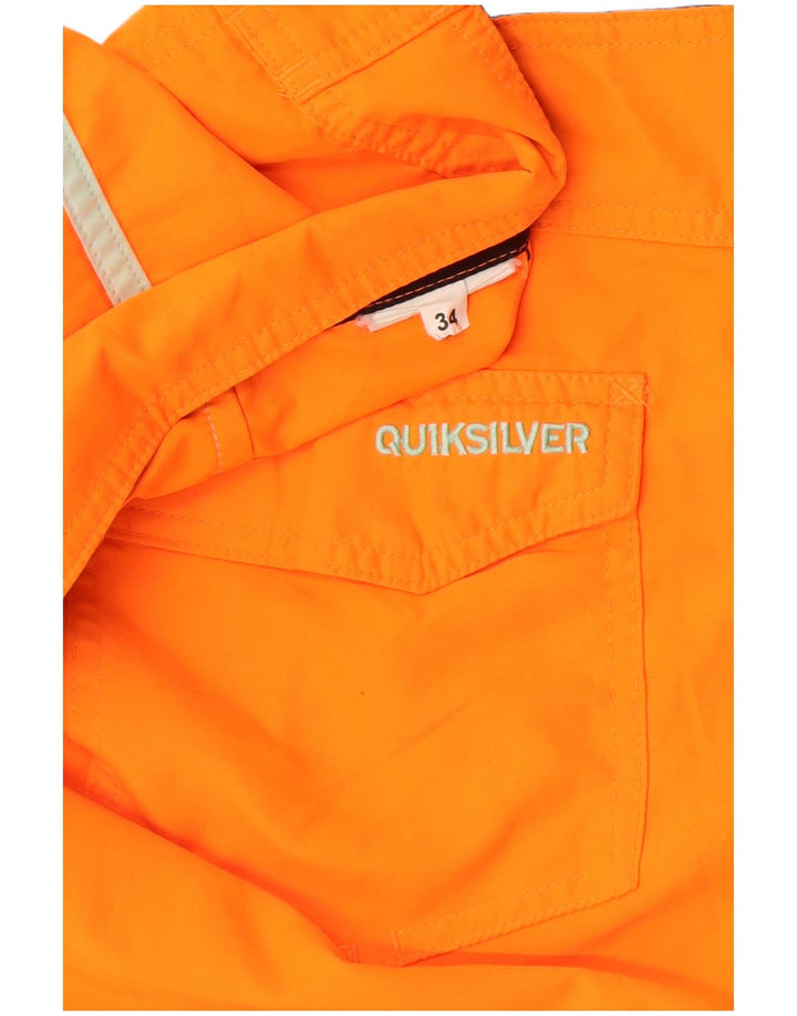 Quiksilver Short de Bain Homme Large Orange