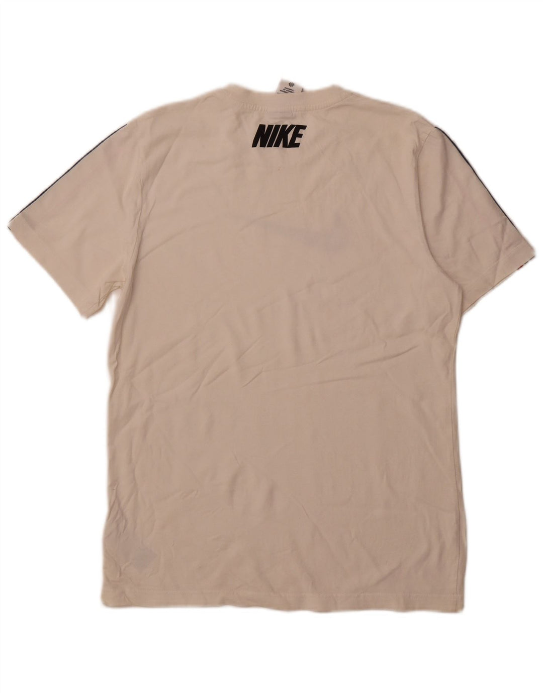 Nike T-shirt graphique pour homme en coton blanc moyen