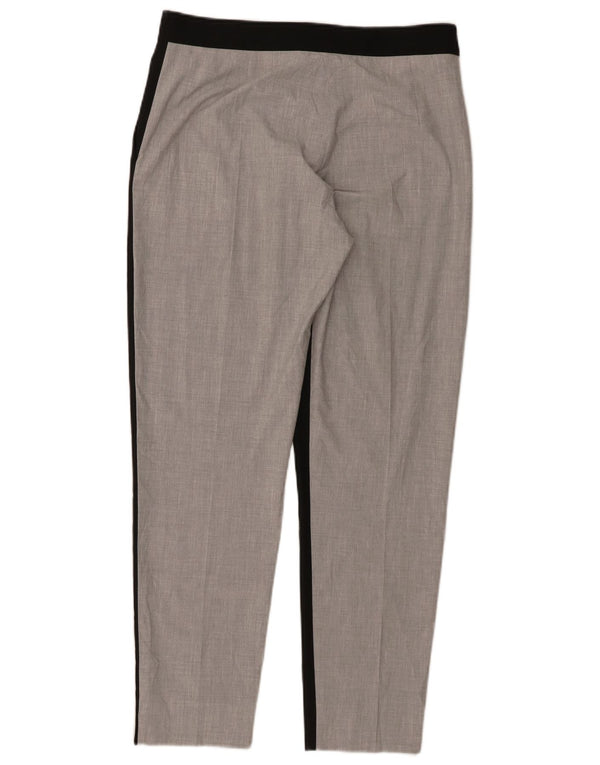 French Connection Pantalon Chino Femme UK 10 Small W28 L27 Noir