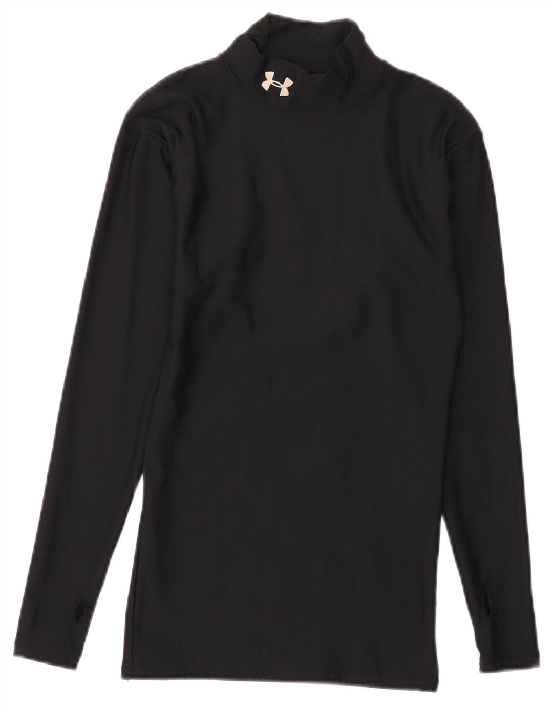 Under Armour Cold Gear Top à manches longues pour femme UK 8 Small Noir Nylon