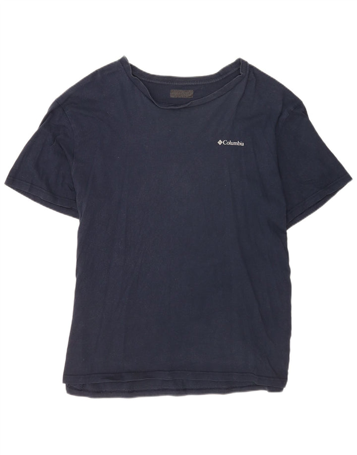Columbia T-Shirt Graphique Homme Grand Bleu Marine