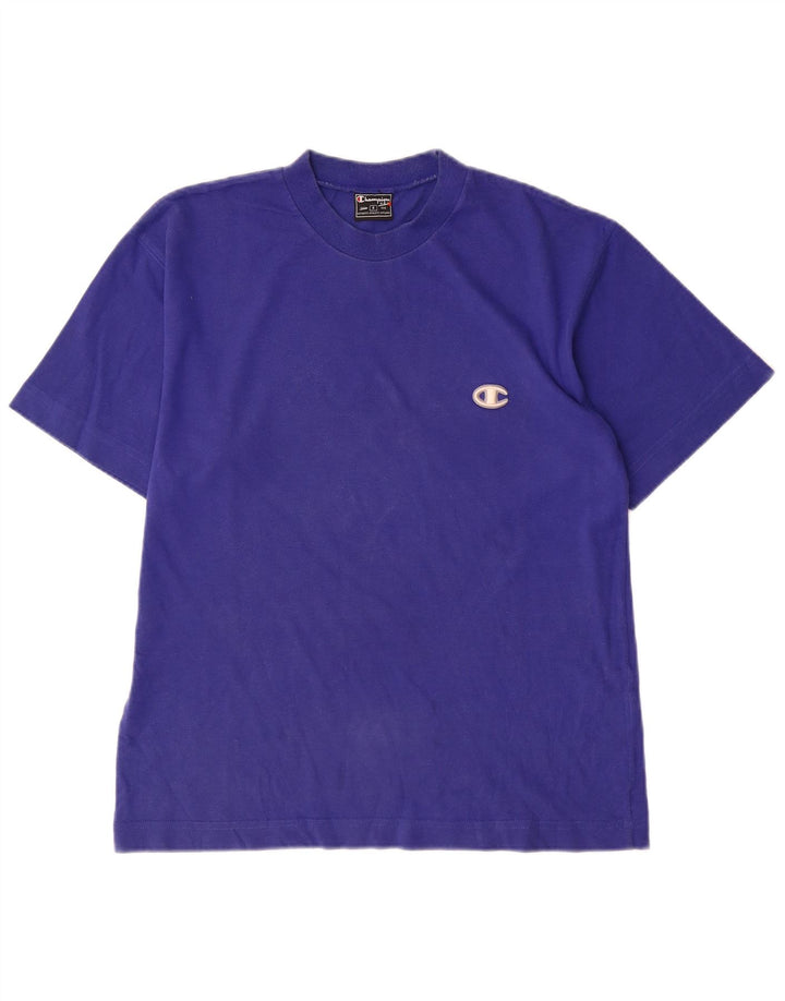 Champion T-Shirt Homme Petit Bleu Coton