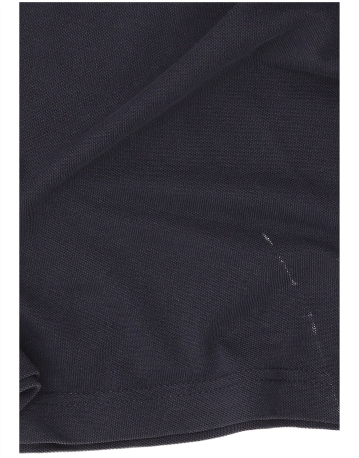 HUGO BOSS Polo Homme Large Bleu Marine Coton